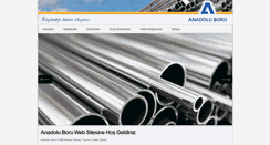 Desktop Screenshot of anadoluboru.com